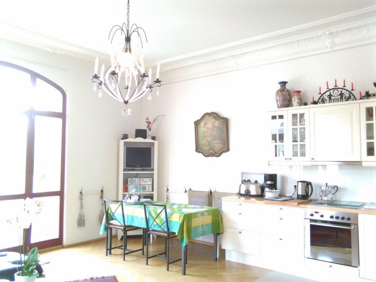 Ferienwohnung Villa Fiedler Dresda Esterno foto